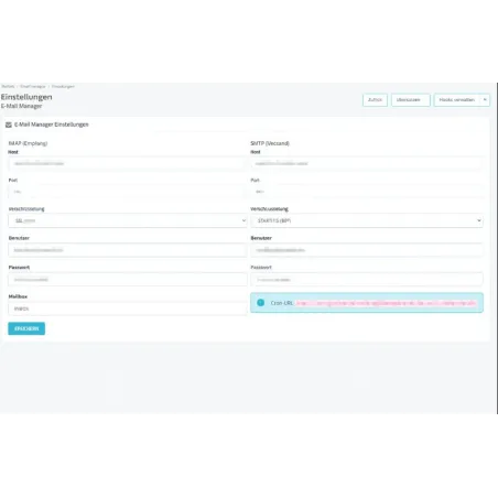 E-Mail Manager für PrestaShop – IMAP Posteingang & Ausgang im Backoffice