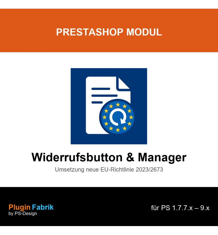 Widerrufsbutton & Manager – Umsetzung EU-Richtlinie 2023/2673 ab 2026