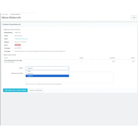 PS Widerrufsmanager & Widerrufsbutton | Rechtskonforme Widerrufsabwicklung für PrestaShop (EU-Richtlinie 2023/2673)