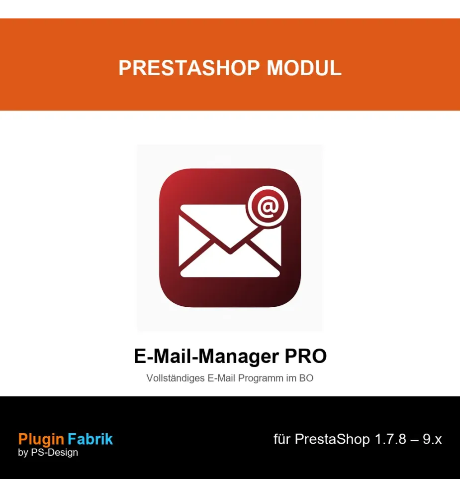 E-Mail Manager – IMAP Posteingang & Ausgang direkt im PrestaShop-Backoffice