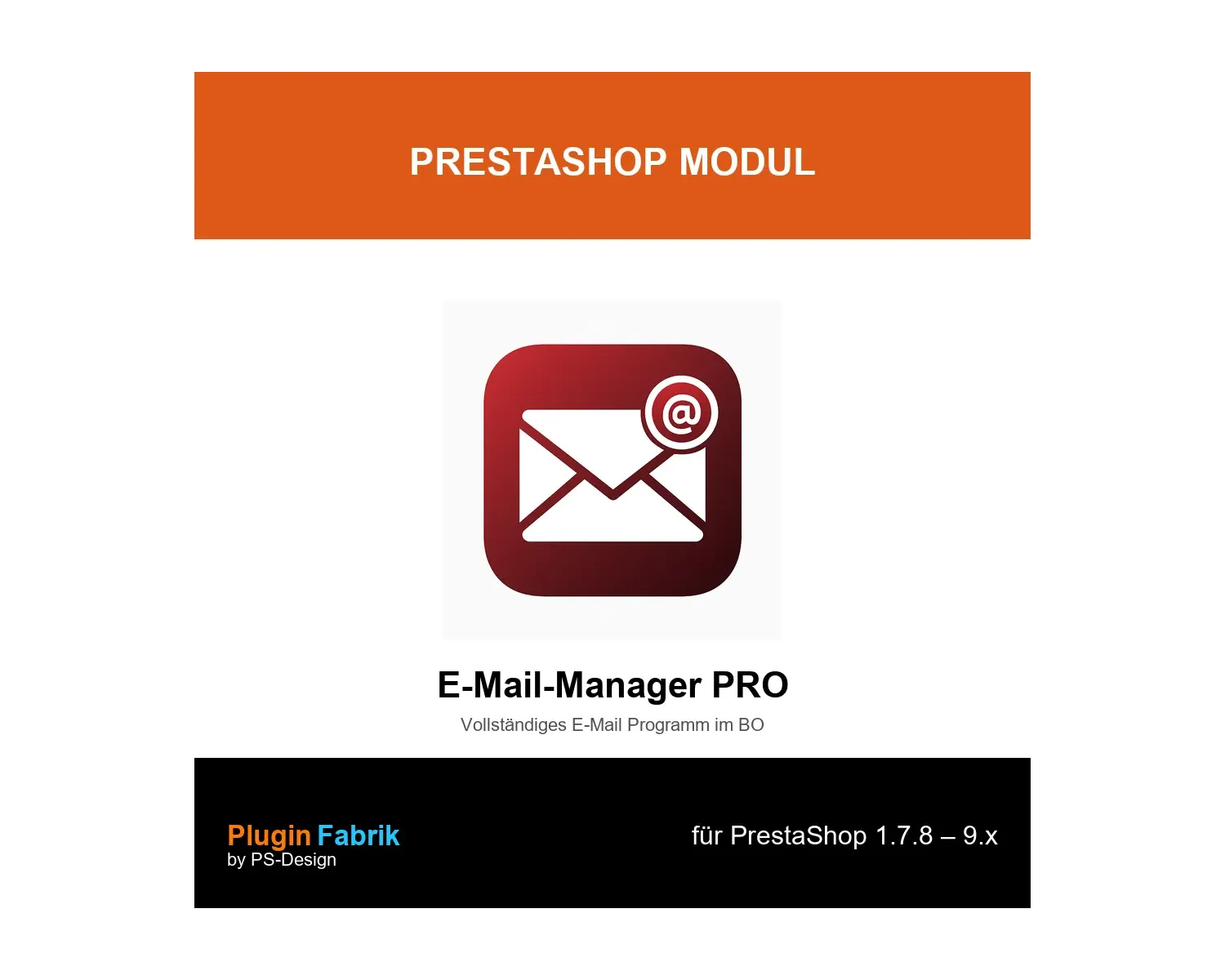 E-Mail Manager – IMAP Posteingang & Ausgang direkt im PrestaShop-Backoffice