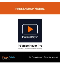 PSVideoPlayer Pro – Videos auf Produktseiten für PrestaShop