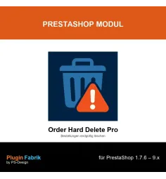 Order Hard Delete Pro – Permanently Delete Orders | PrestaShop Module