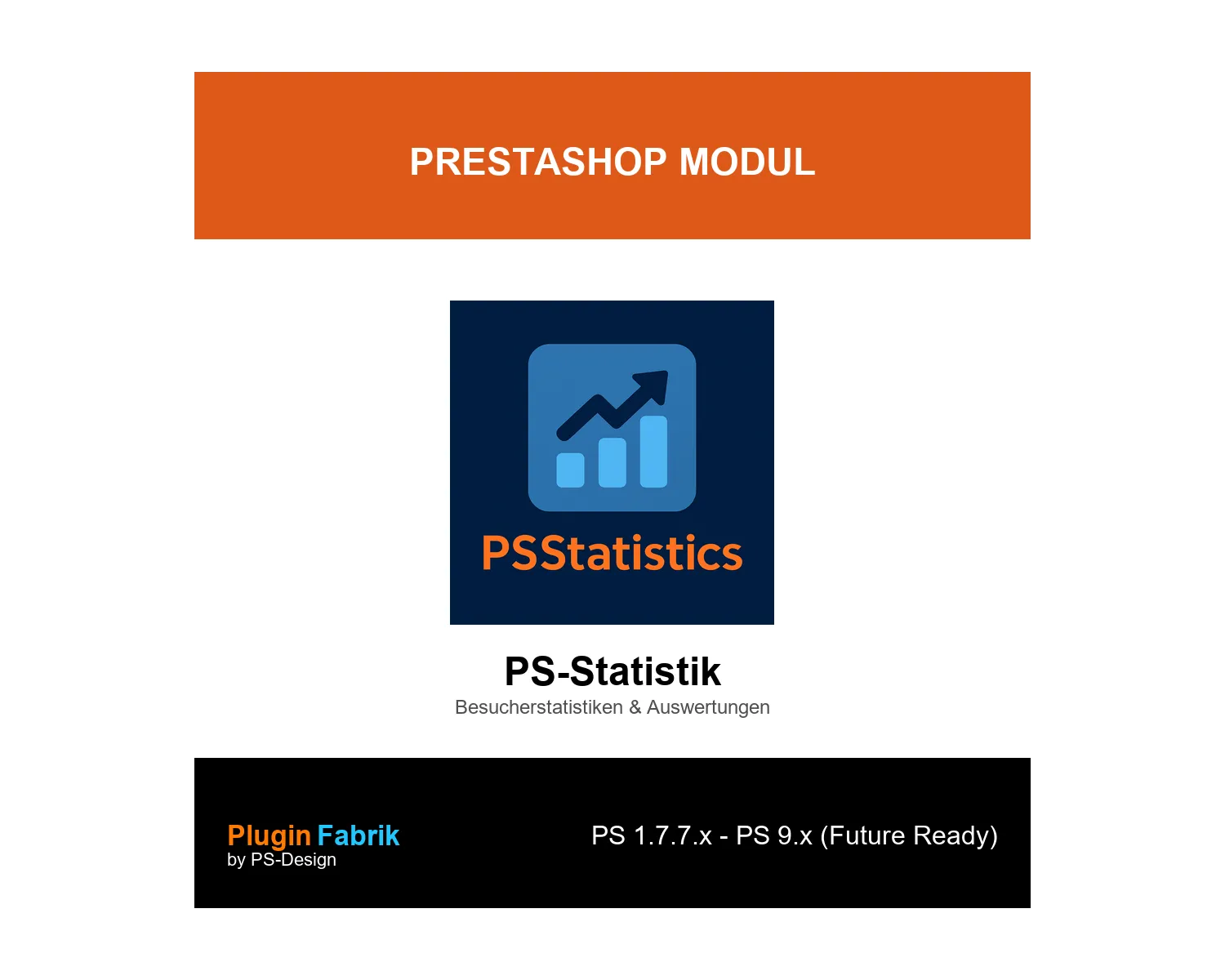 PS-Statistik Pro – Datenschutzfreundliche Besucherstatistik für PrestaShop (ohne Cookies & externe Tracker)